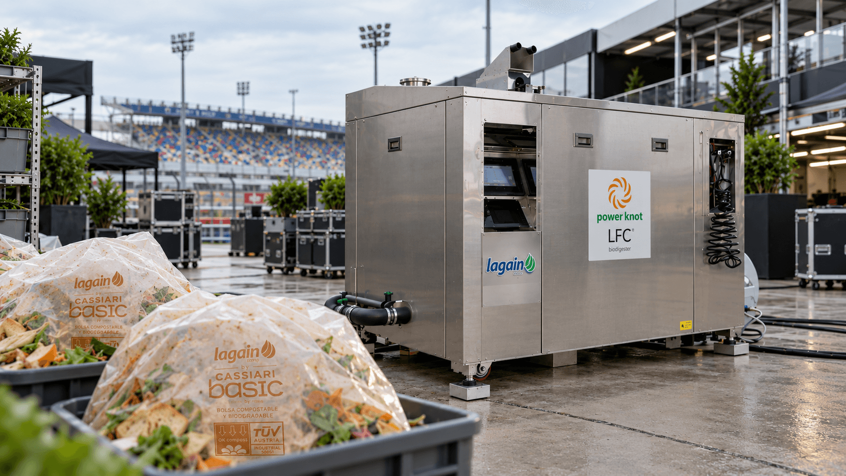 Biodigestor LFC para el tratamiento de residuos orgánicos en MADRING 2026
