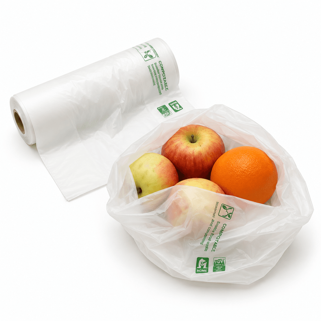 Compostable bags for food use