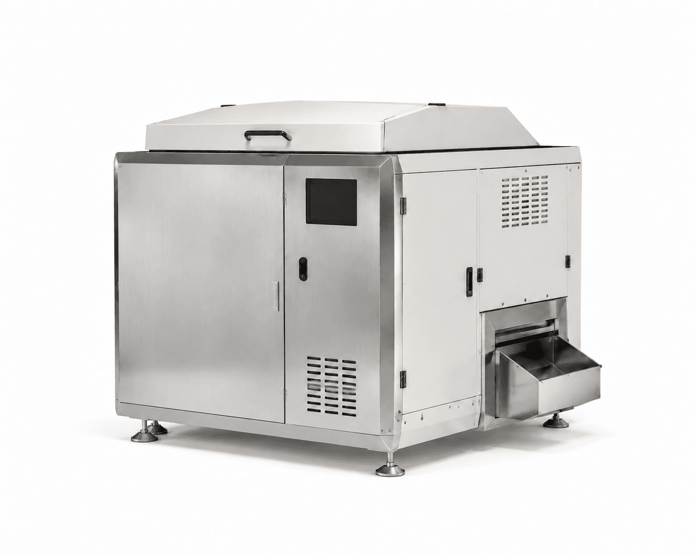 Industrial composting machine