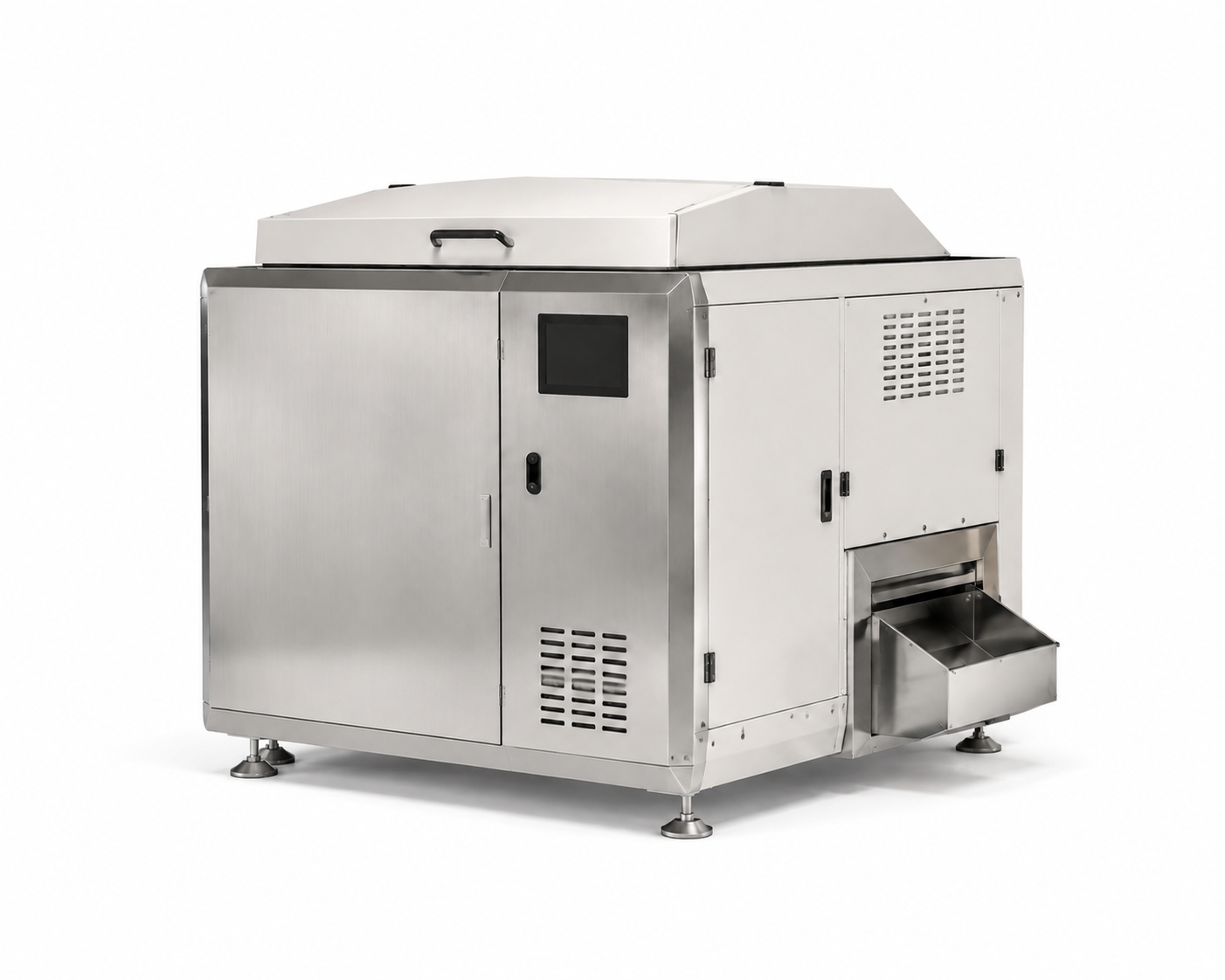 Industrial composting machine