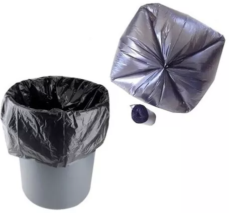 Flat bags with star-sealed bottom